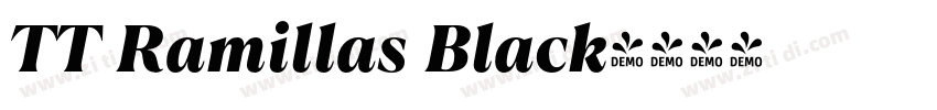 TT Ramillas Black字体转换